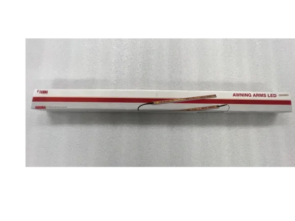 A white and red pencil with a black eraser.